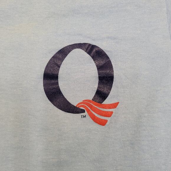 Vintage 80s Screen-Stars Shirt S/M 17x24 Cropped Logo USA - Picture 10 of 13